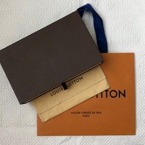 Louis Vuitton Dustbag, box, and bag.